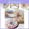 Wooden Kids Unwinding And Pairing Puzzle Toy For Logic Development