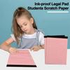 50 Pages Legal Pad Ink-proof Lined Paper Memo Pad Writing Sheet Paper  College Students