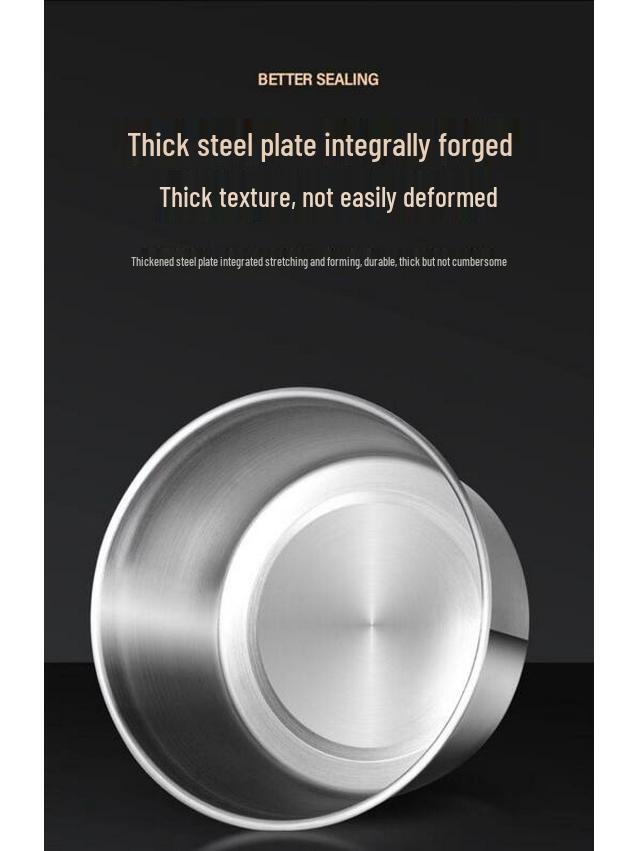 ZISIZ 316L Stainless Steel Sealed Food Container