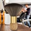 1pc Large Hair Round Brush with Wooden Handle - Professional Barber Brush for Hair Styling, Salon Tool for Salon and Home Use