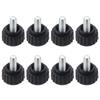 8Pcs M5 Clamping Knobs Male Thread Length Screw Durable Knurled Thumb Screws  Furniture