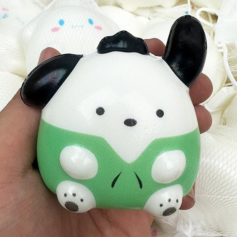 

Soft Stress Relief Toy Pinch Slow Rebound Toy Cute Kuromi Stress Relief Finger Toy Creative Birthday Gift