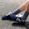 Edition~ Summer New Leather Retro Round Head Lace-up Light Board Shoes Women