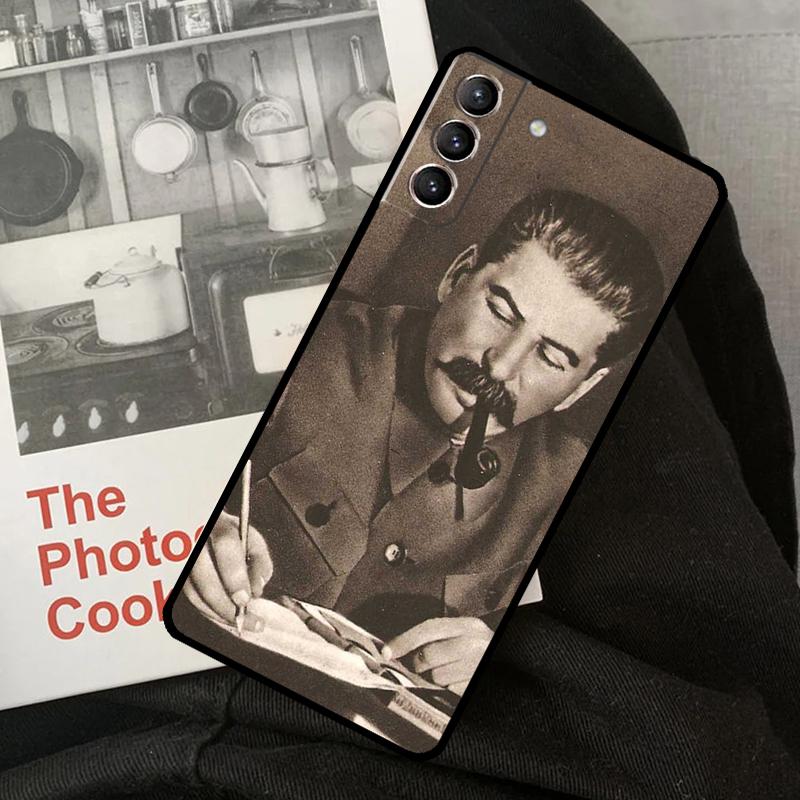 

Stalin Phone Case For Samsung Galaxy S24 Ultra S22 S23 S20 S21 S24 FE S9 S10 Plus Note 10 20 Ultra Galaxy S10 Plus