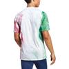 adidas Colorblock Round Neck Short Sleeve Soccer Jersey Men Tops White HS9868