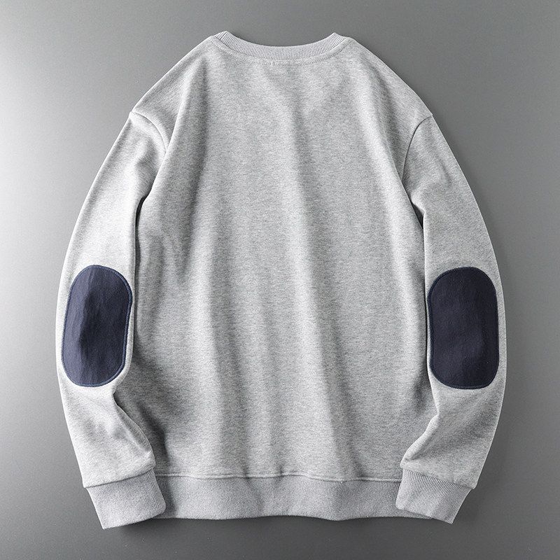 American-Style Retro Patch Spring and Autumn Export Sweater