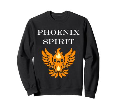 Humor Phoenix Djur Enkel Eldfågel Ande Phoenix Sweatshirt