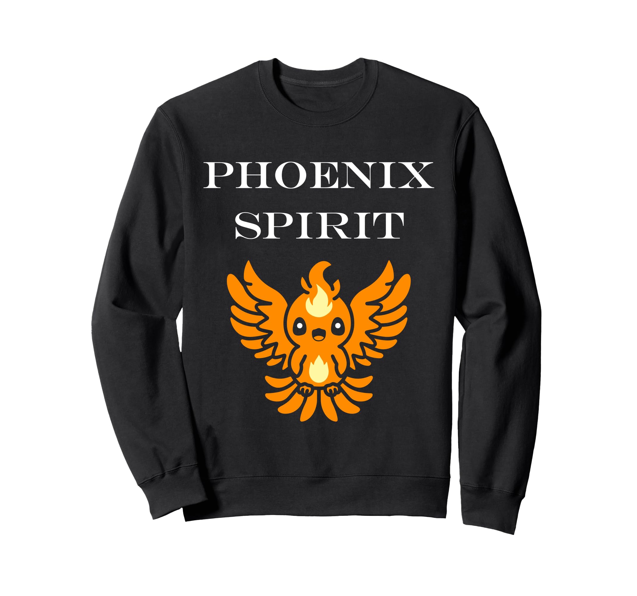 

Humor Phoenix Animals Simple Fire Bird Spirit Phoenix Sweatshirt чёрный