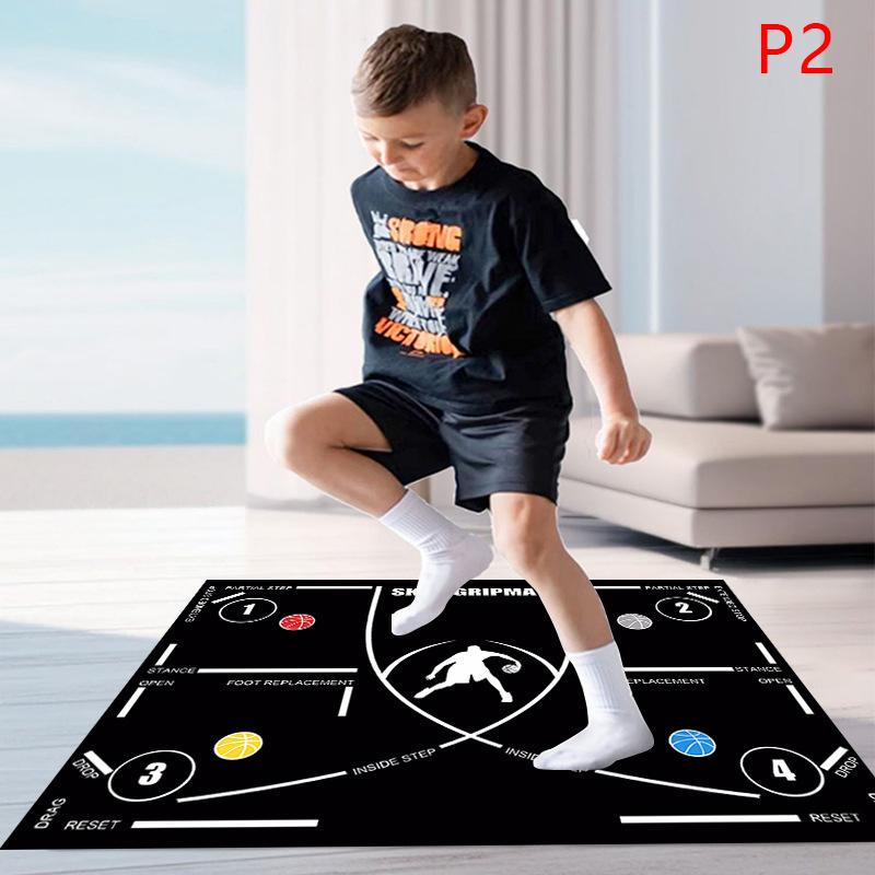 Basketball Train Mat Non Slip Soundproof Material Children Adolescents Indoor Ball Control Training Dribbling Drill Thickening