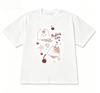 Korean Style Versatile Tshirt Kawaii Cute Pudding Cat Graphic ShortSleeve Minimalist Crew Neck Tee Top for Women Girl OOTD