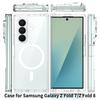 Case for Samsung Galaxy Z Fold 8 Ultra Clear Magnetic Wireless Charging Foldable Reinforced Toughness PC Hard Cover