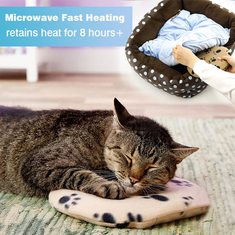 microwavable pet heating pad