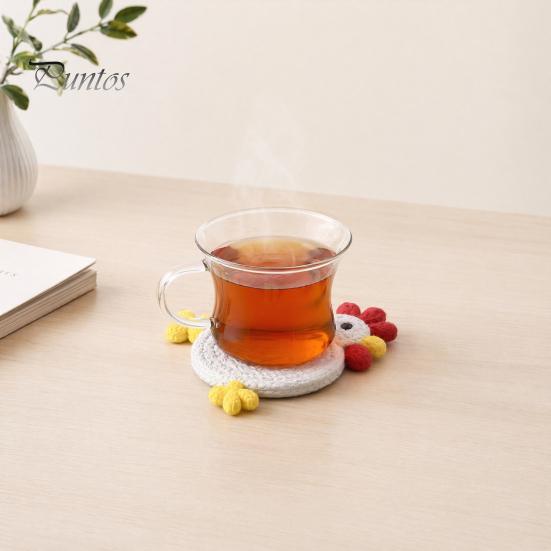 Heat Insulation Coaster Cute Chicken Coaster, 3D Printed Reusable Drink Animal Table Protection Mat for Home Office Use Decorative Countertop