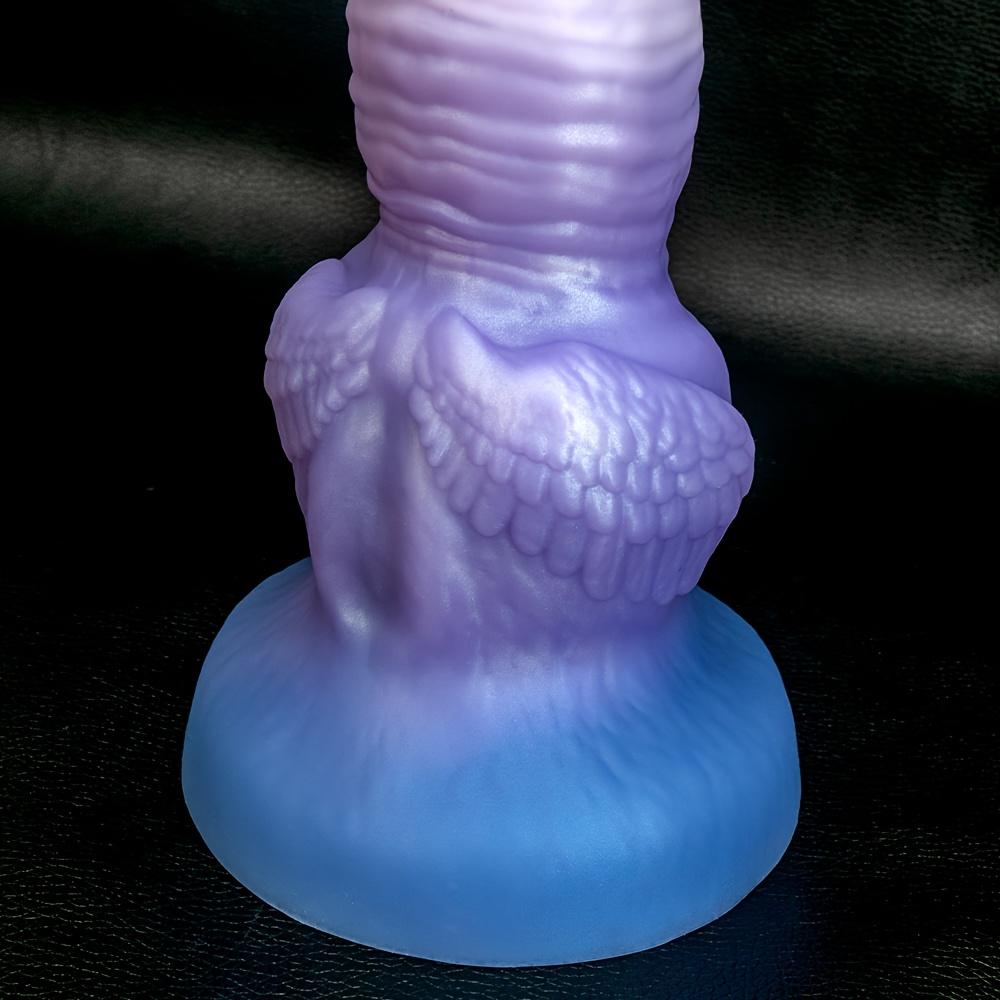 Realistic Silicone Dildo, 3 Color Stripe Design, Soft Skin Feel, Strong Suction Cup, Flexible Beginner-Friendly Couples Toy