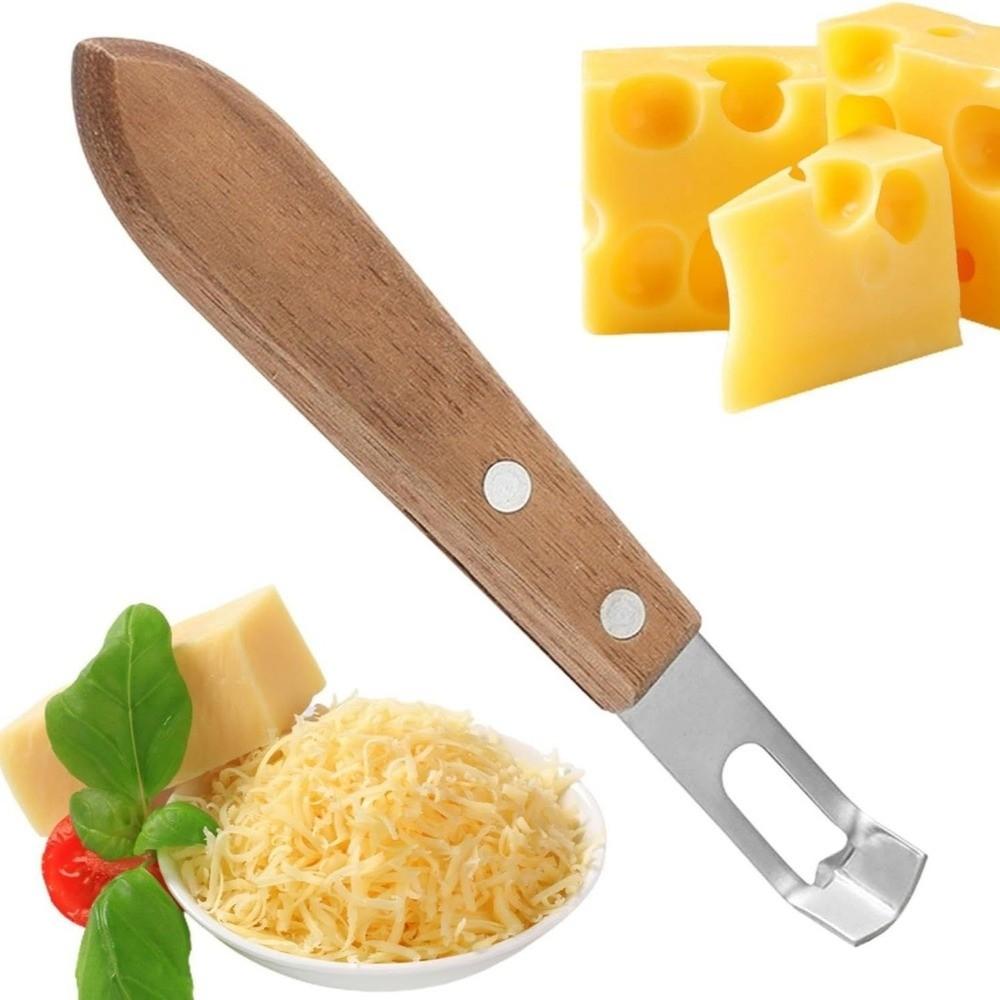 Easy Clean Stainless Steel Lemon Peeler Manual Rust-proof Cheese Planer Corrosion-resistant Handheld Fruit Peeler Cooking