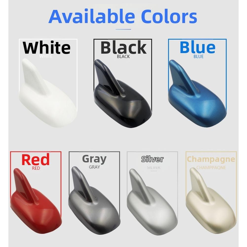 Automotive Vehicle Roof Antenna Car Roof Sticker ABS Decorative Radio Signal Antenna with Glossy Finish Fits Most Vehicle Roofs