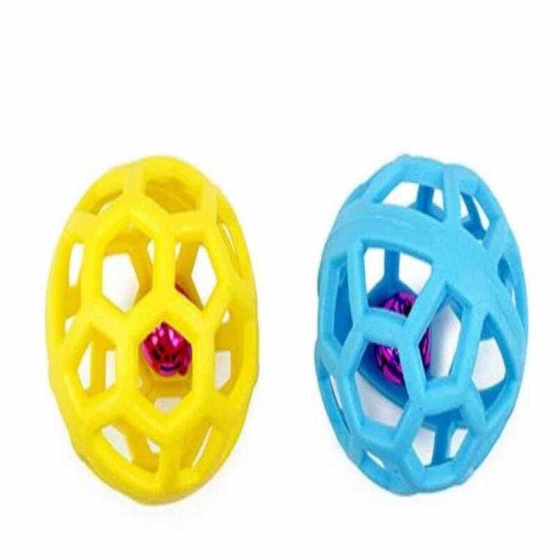 

Dog toy ball, rattle ball, and bell ball Blue