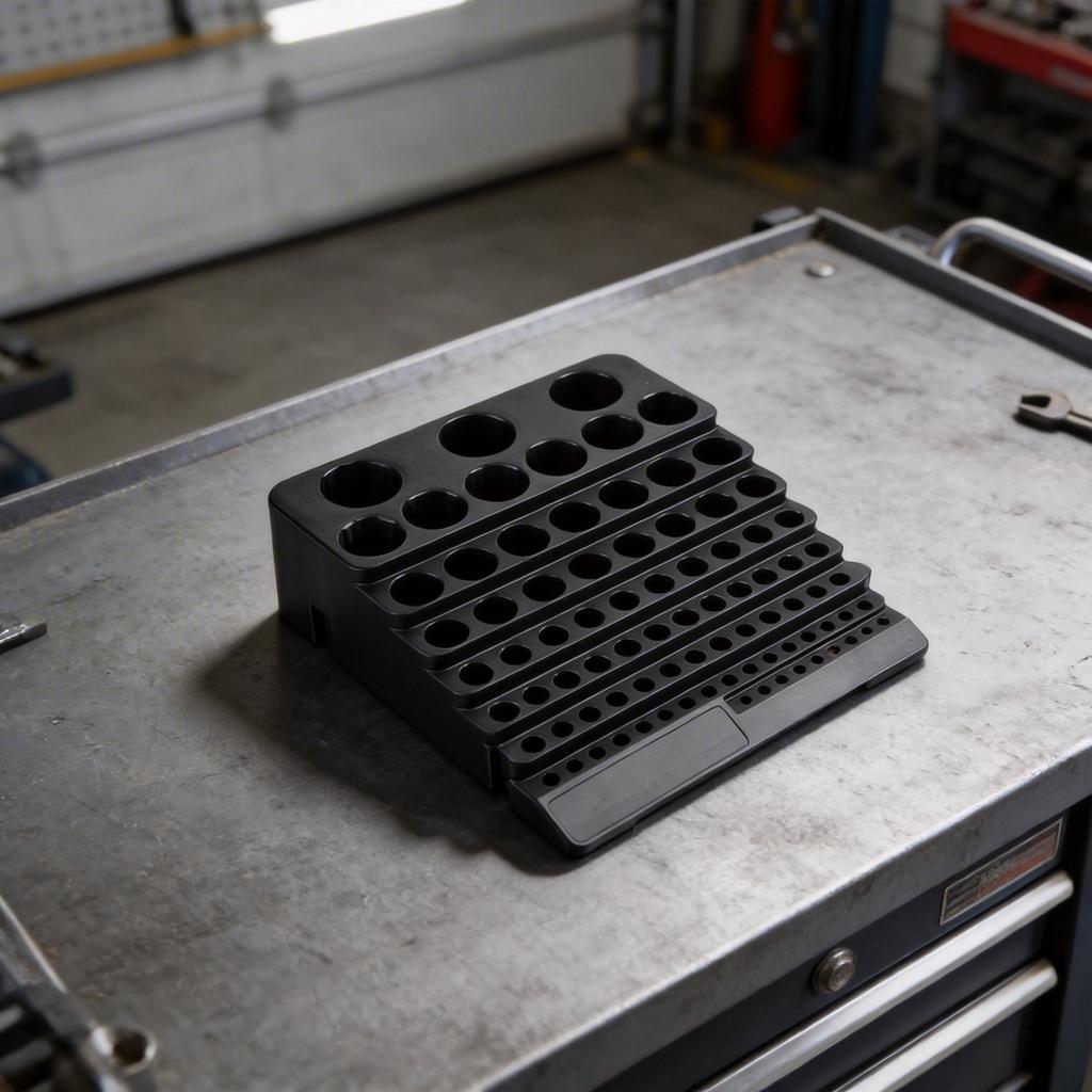 Milling Cutter Storage Box Placement Rack Rack Organizer Tool Organizer CNC Parts Large Capacity Polypropylene