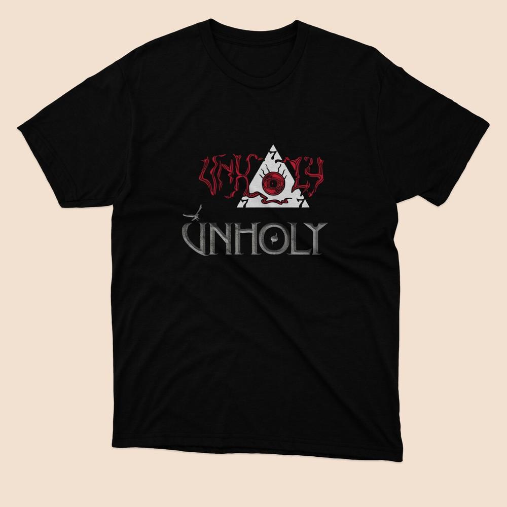 NWT Unholy band Doom Metal Finlandia Music hirt Black L