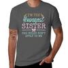 Rules Don't Apply To Me Youngest Adult 3 Sisters Matching T-Shirt Anti-Fade Casual Tee Shirt