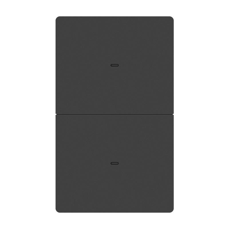 Factory Tuya Intelligent Wall Switch US Standard WiFi 1-4 Gang PC Push Button Lighting Switch APP Timed Control