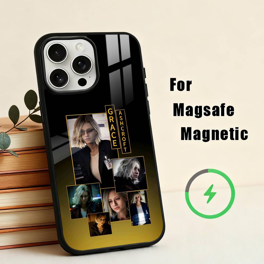 R-Resident E-EvilR-Requiem-M RERGanmePhone Case For iPhone 17,16,15,14,13,12,Plus,Pro,Max for Magsafe Magnetic Wireless Charging