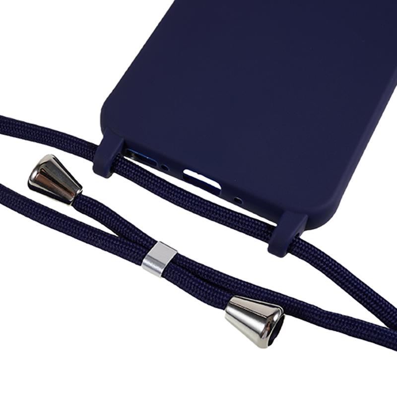 Pro Samsung Galaxy A54 5G TPU pouzdro crossbody nárazuvzdorné protiskluzové tenké pouzdro na telefon se šňůrkou