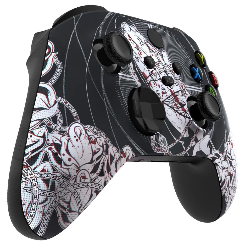 Custom Front Housing Shell for Xbox Series Featuring a Mildly Cover Faceplate for Xbox Series and Xbox Controller Not Hands eXtremeRate's X/S,