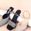 Women Shoe Belt Rhinestone High Heels Shoelaces Free Triangle Bundle Ankle Holding Loose Anti-skid Bundle Laces Tie Straps Band