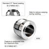 1PCS  Male Billet Stainless Steel Straight Male Weld Fitting AN6 AN8 AN10 AN12 AN16 AN20 Adapter Weld Bung Nitrous Hose Fitting