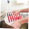 Kitchen Christmas Towels Hand Towels Xmas Santa Dish Towels Christmas Decorative Towel Gifts For Kitchen Holiday Xmas Bathroom