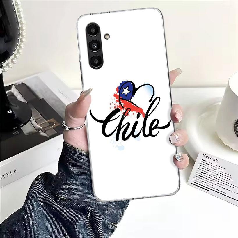 

Chile Flag Phone Case For Samsung Galaxy A13 A14 A15 A16 A17 A53 A54 A55 A56 A57 A33 A34 A35 A36 A37 A23 A24 A25 A26 Galaxy A13 Samsung A06