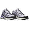 SALOMON XT Pathway Shock Absorbers Slip Resistant Low Top Trail Running Shoes Unisex Purple Silver Sneakers L47687100