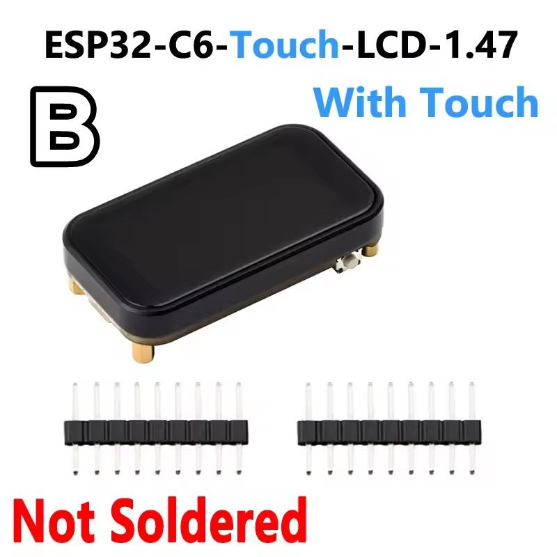 Waveshare ESP32-C6 1.47inch Touch LCD TouchScreen Display Development Board IPS Supports WiFi 6 & Bluetooth ESP32 C6 1.47 inch