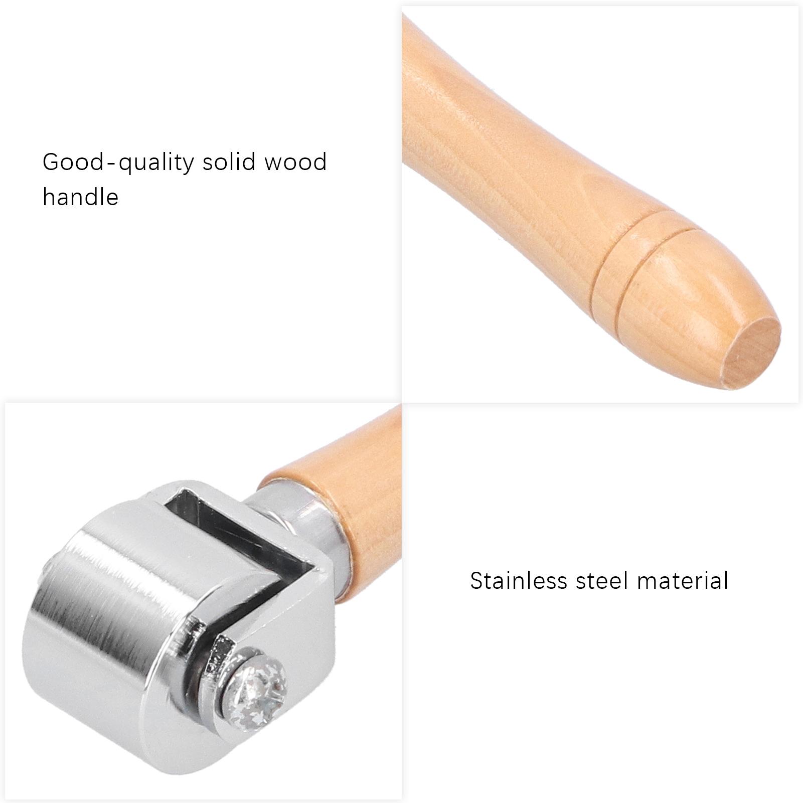 

Кожаный ролик-пресс Ручная работа Инструменты для резьбы по клеевому соединению Аксессуары