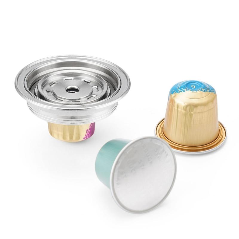 Reusable Stainless Steel G Cup Small Capsules Conversion Filter Adapter for Vertuo Next Machine for Espresso Coffee