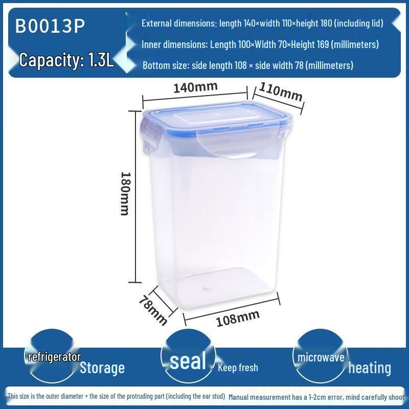 HANDUNYOU Microwaveable PP Food Storage Container