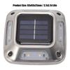 8LED Solar Driveway Light Outdoor Garden Ground Lights Waterproof LED Solar Wall Lamp Camping for Step Stair Pathway Walkway Dec