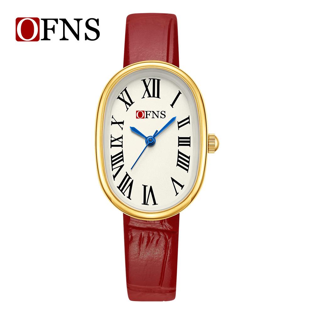 OFNS 1532 Casual Women Watch Top Brand Luxury Business Waterproof Female Clock Quartz Original Lady Girl Wristwatch