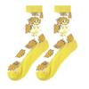 Spring/Summer Women's Floral Mori Girl Thin Mid-Calf Socks - European & American Style