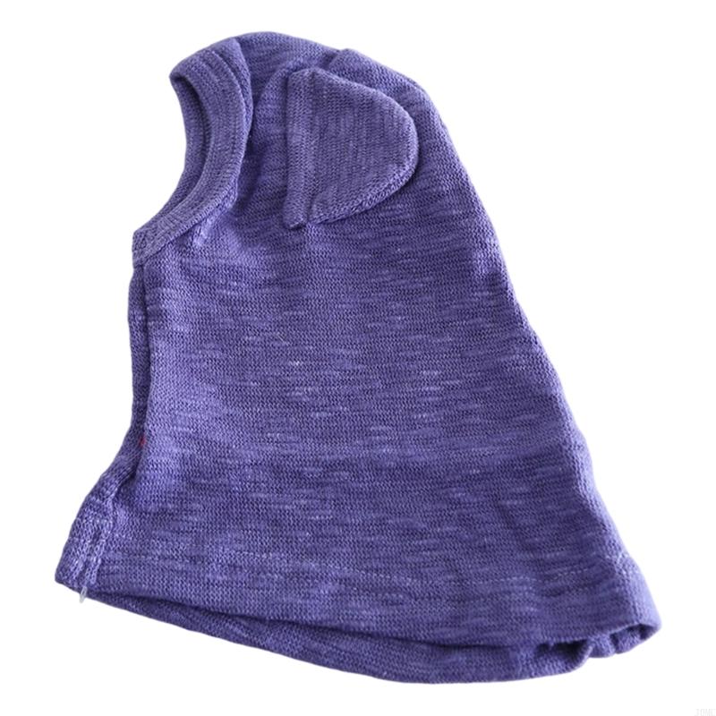 Dog Knitted Hat Pet Calming Headwear for Puppies and Cats Ear Cover Warm Hat Comfortable Wear J0MC