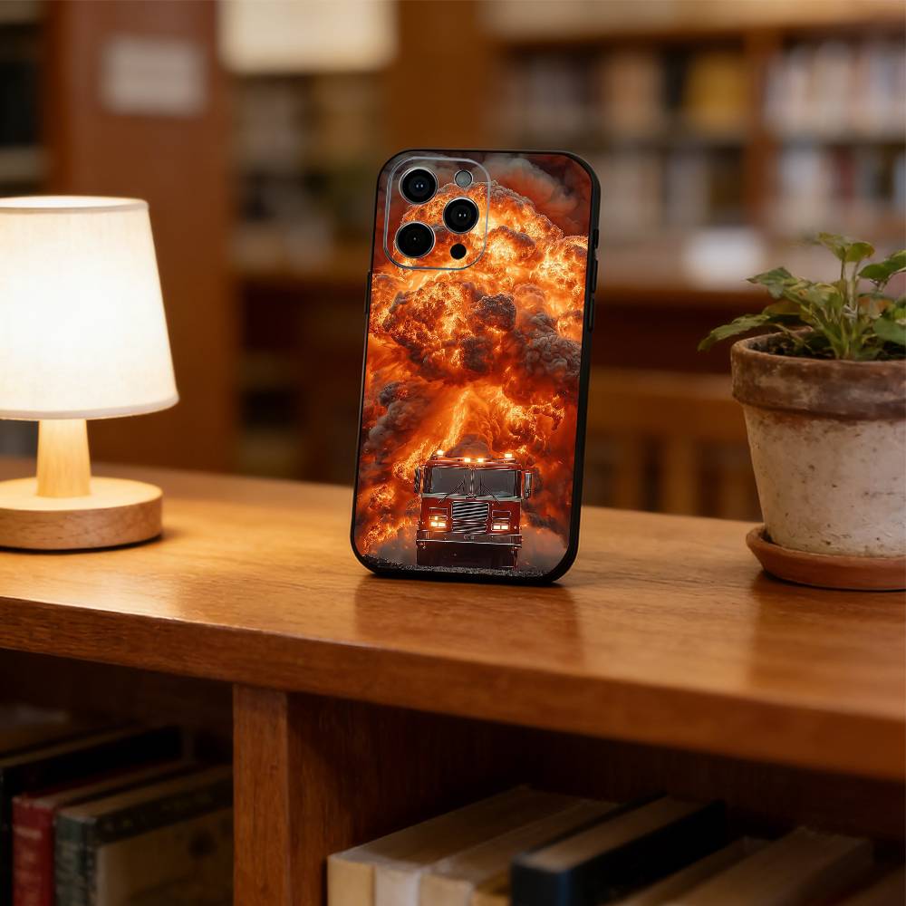 

Firefighters put out fires Phone Case Silicone Soft For IPhone 17 16 15 14 13 12 11 X XR Plus Pro Max Plus iPhone13ProMax