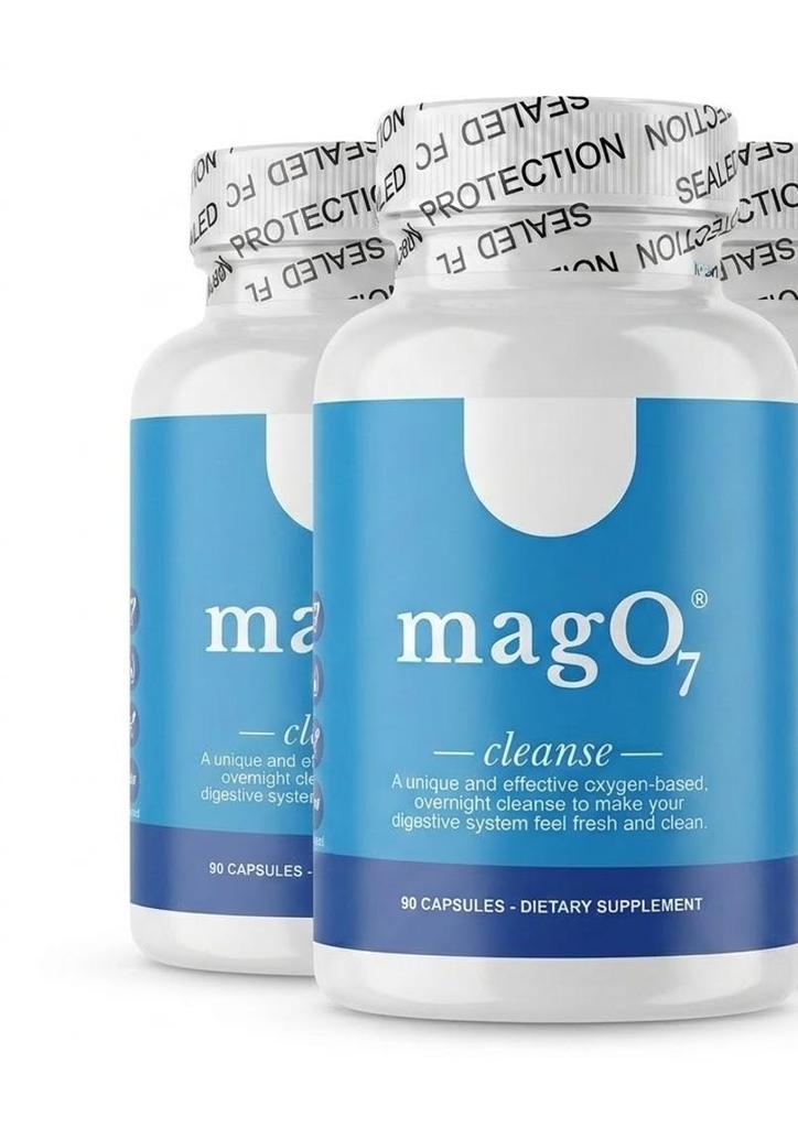 Mag O7 – Skonsamt matsmältningsstöd och rening över natten (90 kapslar)