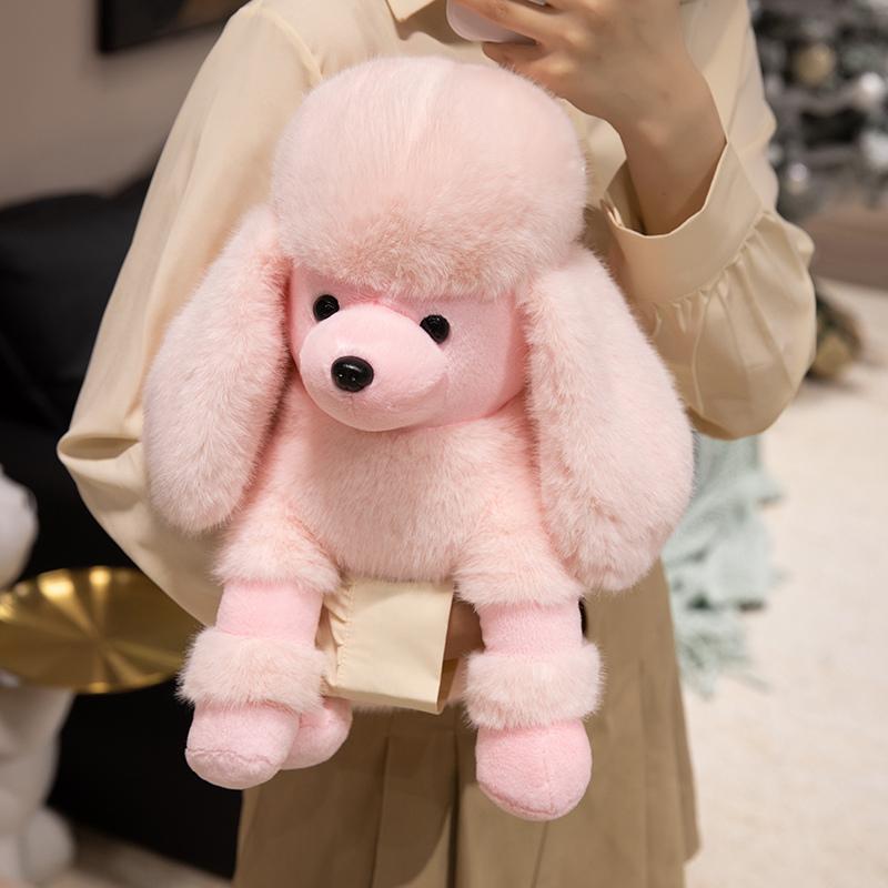 25/35cm Cartoon Cute Poodle Plush Doll Pillow Long Hair Big Ears Dog Plush Toy Animal Stuffed Home Decoration Gift For Children