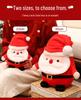 Vánoční plyšové hračky: Vánoční ozdoby: Santa, Sněhulák a Stromeček