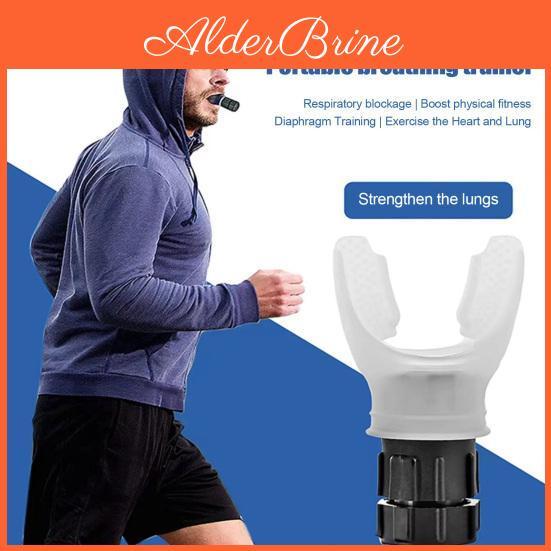 Trainer Muscle Portable Respiratory Breathing Trainer Adjustable Resistance Oral Muscular Exercise Device