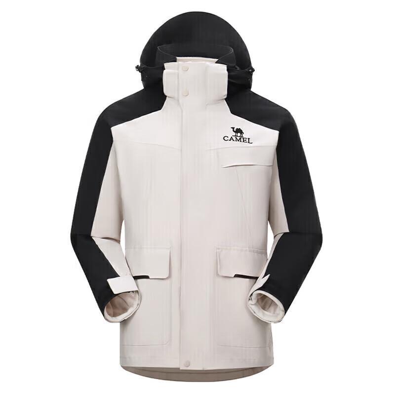 Camel 3-in-1 Outdoor Waterproof Windproof Jacket