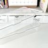 Idol Photo Storage Case Transparent Plastic Box Kpop Photocards Collection Organizer Jewelry Storage Supplies Desk Organizer Box