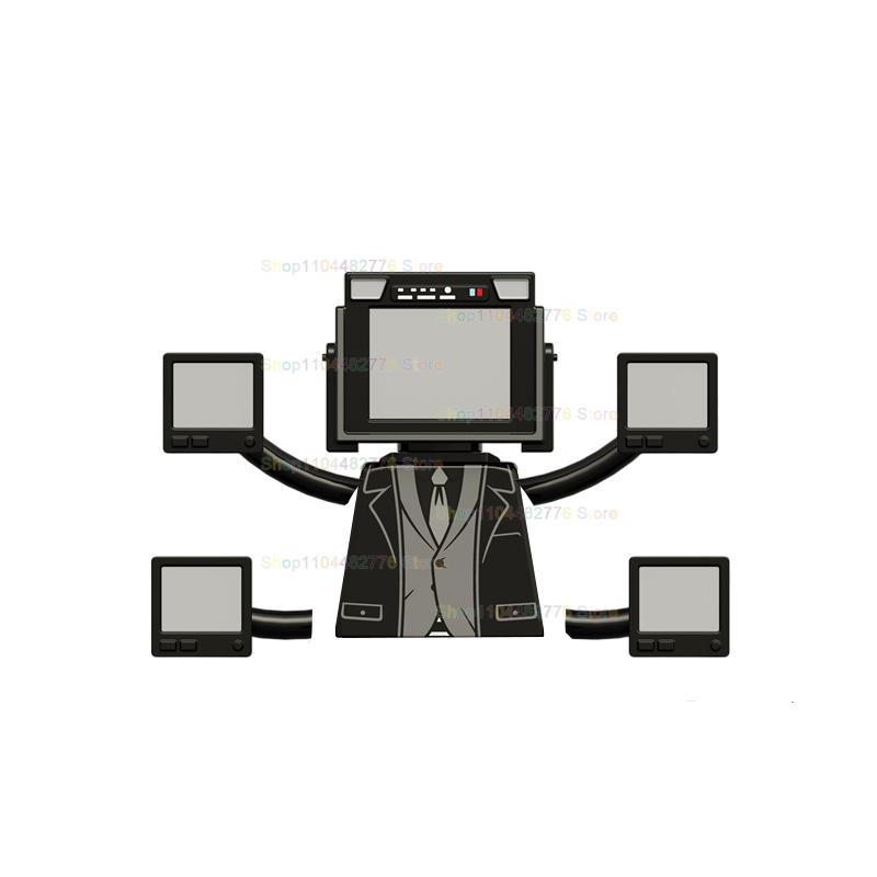 Nuevas Figuras KDL SWAT Skibidi Toilet Man Anime Juguetes de Bloques TvMan Titan Cameraman Speakerman Ladrillos Modelo Juguete Para Regalo de Cumpleaños de Niño
