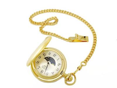 MONTRES Pocket Watch Satin Arabic Numerals Gold (Montress) MC-900-GA [item]